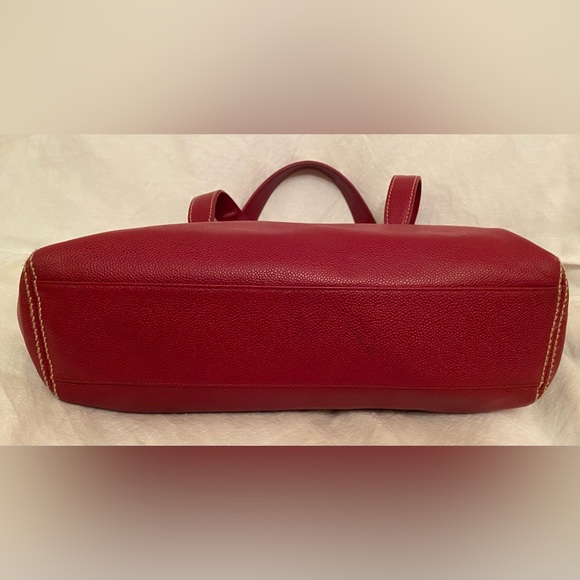 Chanel Tote Leather CC Logo on front AUTHENTIC VGUC - Picture 4 of 16